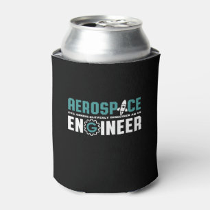 Funny Geek Engineer Aerospace Engineering Major Can Cooler