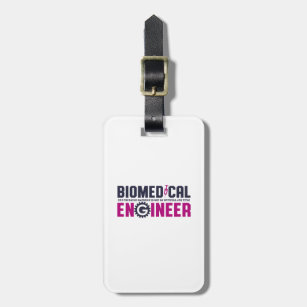 Funny Geek Engineer Biomedical Engineering Major Luggage Tag