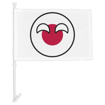 Funny Geeky Japan Countryball Flag by Countryballs_Store at Zazzle