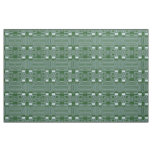 Funny Geeky Nerd Computer Circuit Board Pattern Fabric