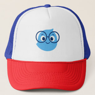 Funny Geeky Smiley Face Foam Trucker Hat