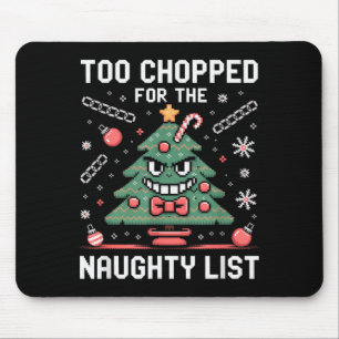 Funny Gen Alpha Gen Z Slang Funny Christmas Sweate Mouse Pad
