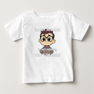 Funny Gen Z Social Media Quote Baby T-Shirt