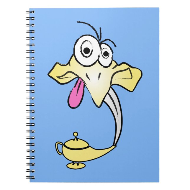 Funny genie notebook (Front)