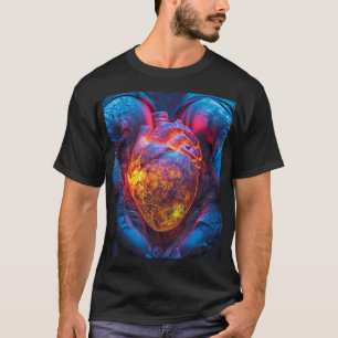 Funny Genius Emoji T-Shirt Smart Scientist Carto