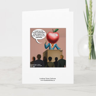 Funny Genome Experiment Quality Greeting Card