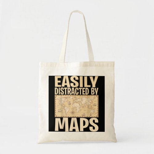 Funny Geography Teacher Earth Day Design Is Where  Tote Bag