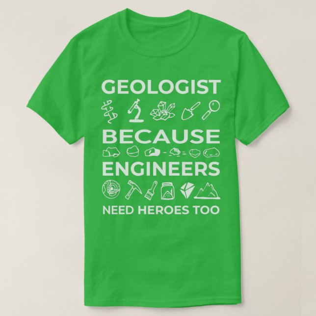 Funny Geologist Geology Engineers Classic TShirt (Design Front)