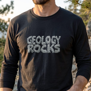 Funny Geologist Humor - Geology Rocks Pun T-Shirt