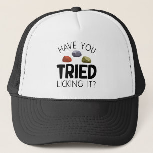 Funny Geologist Lapidary Rock Collector Rockhound Trucker Hat