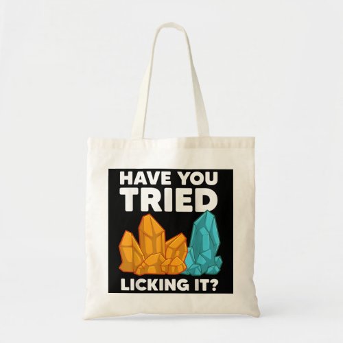 Funny Geology For Men Women Rockhound Rock Collect Tote Bag