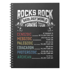 Funny Geology Rock Forming Humor Geologist Notebook