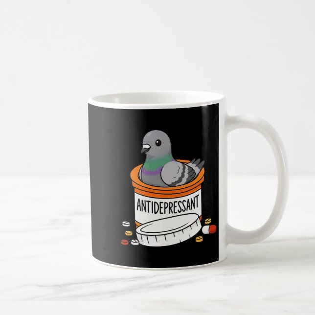 Funny Geon Anti Depressant Zoo Boys Girls Premium  Coffee Mug (Right)