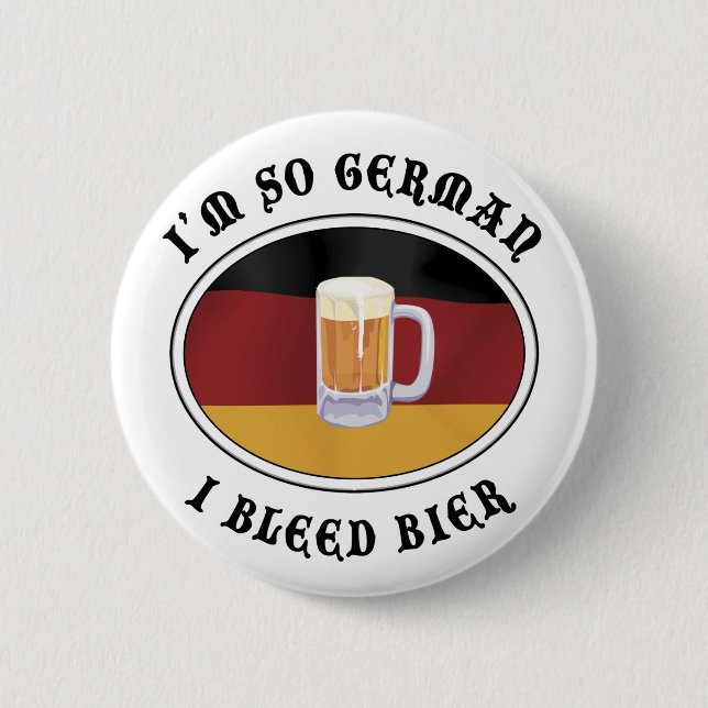 Funny German Button (Front)