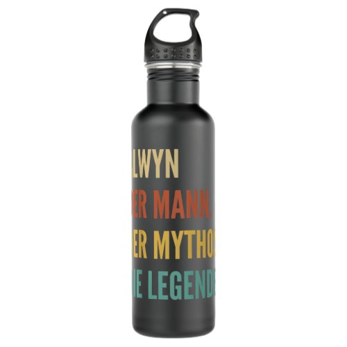 Funny German First Name Design _ Alwyn  Stainless Steel Water Bottle