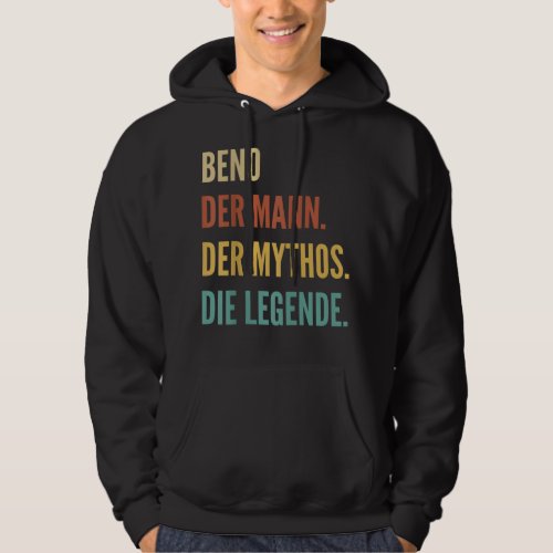 Funny German First Name Design _ Beno  Hoodie