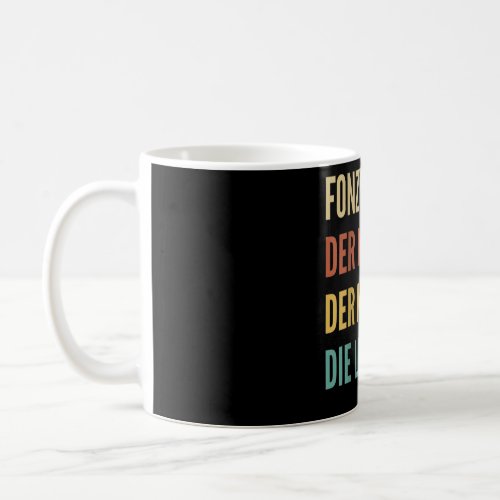 Funny German First Name Design _ Fonzy  Coffee Mug