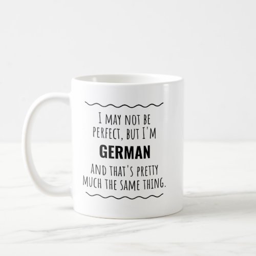Funny German Germany Gift Idea Coffee Mug