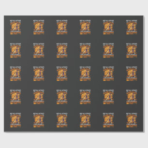 Funny German Shepherd Halloween Witch Dog Wrapping Paper