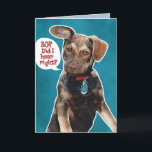 Funny German Shepherd Puppy 30th Birthday Card<br><div class="desc">Who can resist this illustration of a cute German Shepherd puppy with his ear cocked and a talk bubble that says, "30? Did I hear right?". Inside the card says, "No way! In dog years that would be, uh... Never mind, thank dog you’re alive! Happy Birthday!" Cuteness with a twist!...</div>