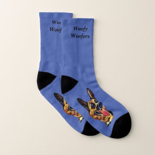 Funny German Shepherd Socks