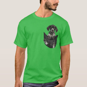 Funny German Shorthaired Pointer in Your Pocket fo T-Shirt