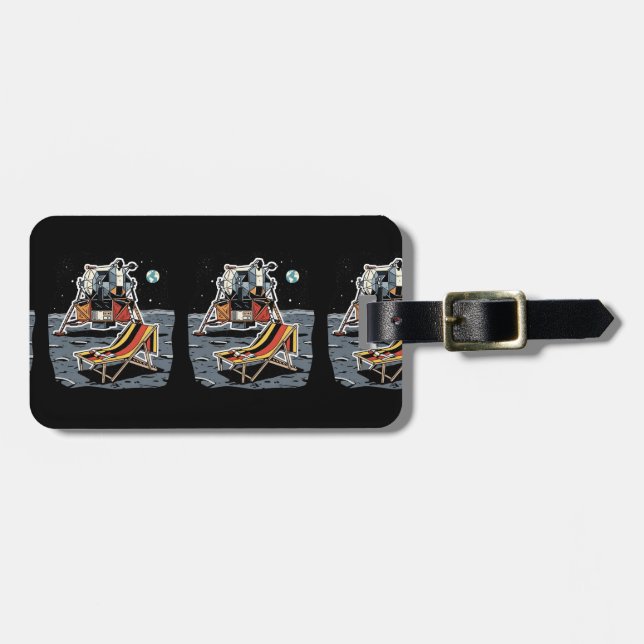 Funny German towel  Luggage Tag (Front Horizontal)