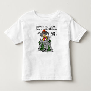 Funny Get Lost Toddler T-shirt