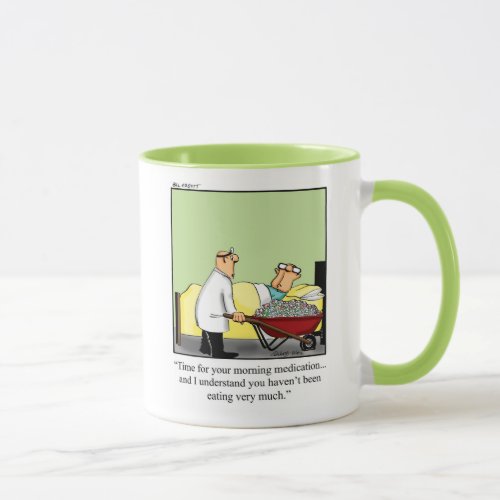 Funny Get Wel Humor Mug