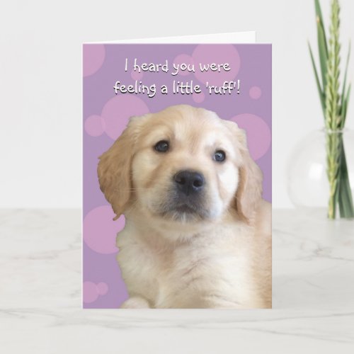 Funny Get Well Card