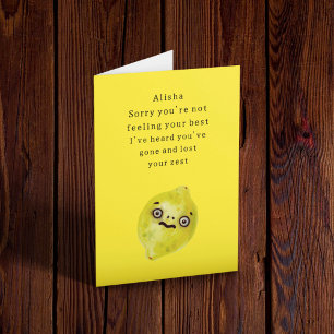 Funny Get Well Card