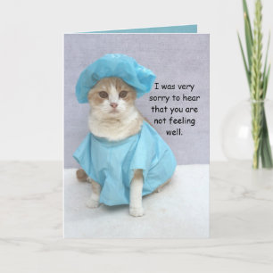 Funny Get Well Card