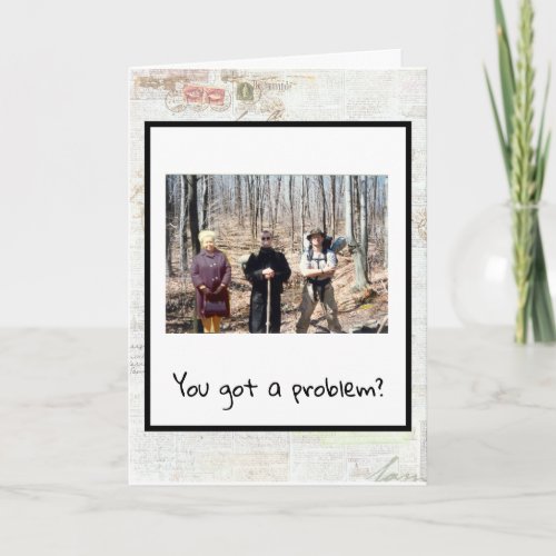 Funny Get Well Card Featuring Nana Anna