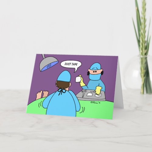 Funny Get Well Card Knee Replacement Hip Surgery