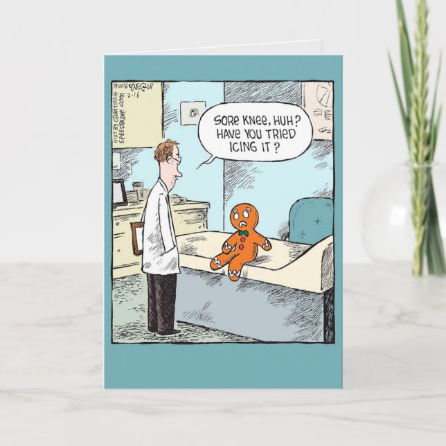 Funny get well card To get a little laugh (Front)