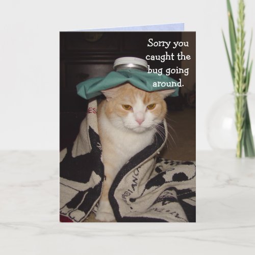 Funny Get Well for Coworker Card