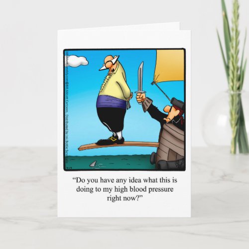 Funny Get Well Greeting Card