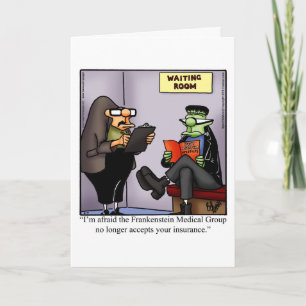 Funny Get Well Greeting Card