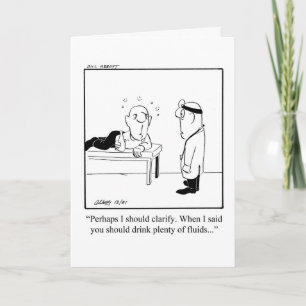 Funny Get Well Greeting Card Humor