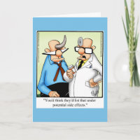 Funny Get Well Greeting Card 