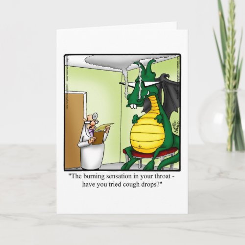 Funny Get Well Greeting Card Spectickles