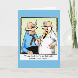 Funny Get Well Greeting Card "Spectickles"