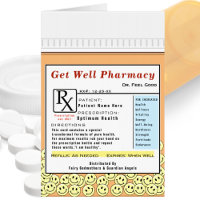 Funny Get Well Huge Card