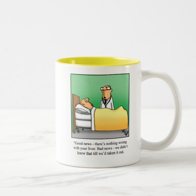Funny Get Well Humor Coffee  Mug (Right)
