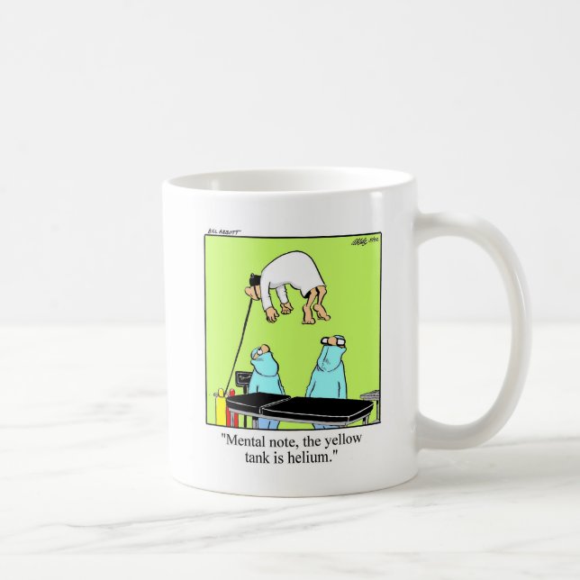 Funny Get Well Humor Coffee Mug (Right)