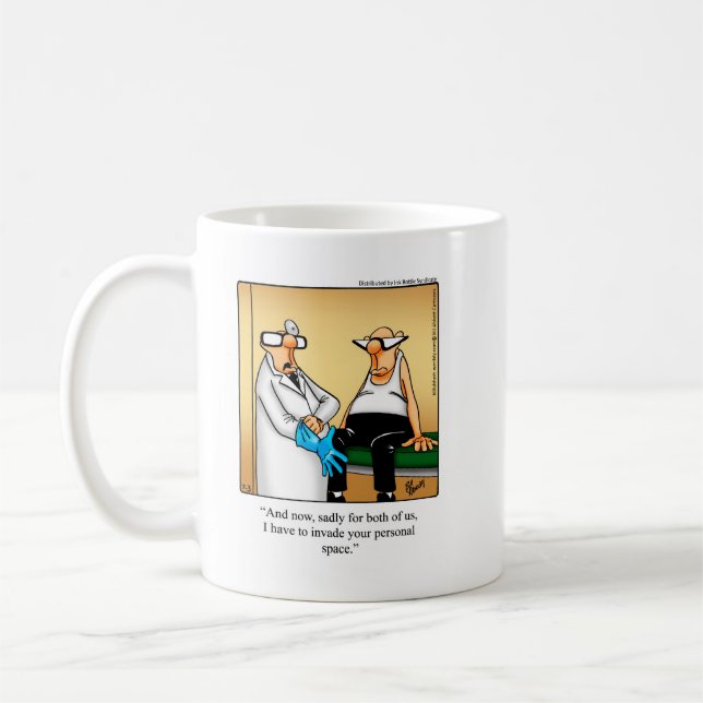 Funny Get Well Humor Coffee Mug Gift (Left)