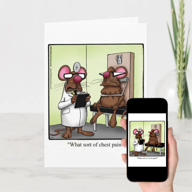 Funny Get Well Humor Greeting Card Zazzle