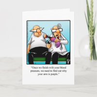 Funny Get Well Humor Greeting Card