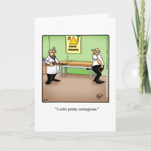 Funny Get Well Humor Greeting Card