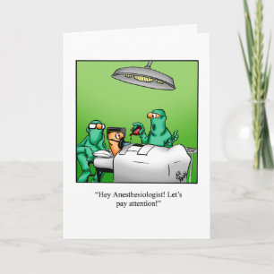 Funny Get Well Humor Greeting Card